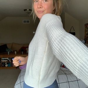 urban outfitters white sweater